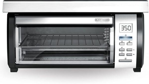 b459728e02f440fa8db443dbfea80aaa Spacemaker Under-Counter Toaster Oven, Black/Stainless Steel, TROS1000D