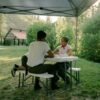 Stansport Heavy-Duty Picnic Table and Bench Set