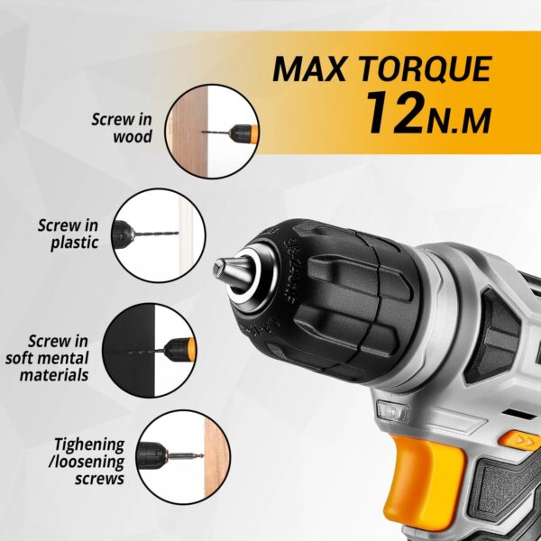 b5cf70d2a91c4bc8b3096f65c408cdfd Tool Set:Tool Kit with 8V Cordless Drill,Tool Box with Drill,Hand Drill Set for Men & Women,Home Tool Kits for House Repair,Handyman,DIY 126 Piece