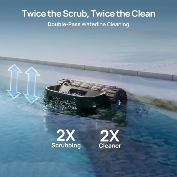 b5dc6677b4974ebc954e32a543064ffc Beatbot AquaSense 2 Pro Cordless Pool Vacuum Robot, Unmatched 5-in-1 Cleaning, Surface Parking, Skims Water Surface with APP Control, Water Clarification, for Pools up to 3,875 Sq.ft �� Emerald Green