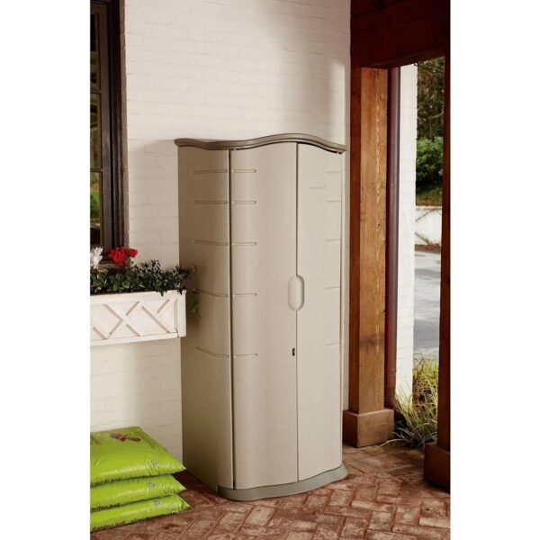 b5f905ea0b2e459592dd1c1b5db00aab Rubbermaid Vertical Resin Weather Resistant Outdoor Storage Shed