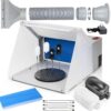 Autolock Spray Booth Kit with LED Lights & Filter System for Models, Crafts & More