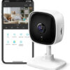 Limmint Wired Tapo C100 Security Camera, Indoor/Outdoor, Starlight Night Vision, AI Motion Detection, 2-Way Audio, Siren Alarm, Cloud/SD Card Recording, Alexa & Google Home Support