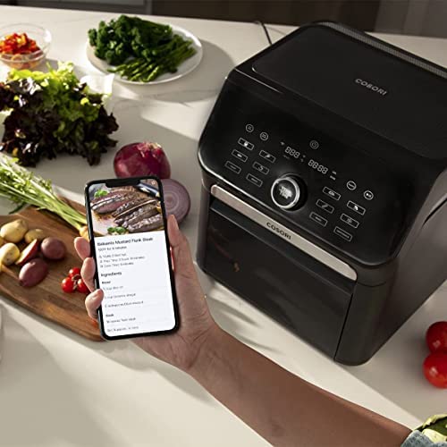 b6cfa14457b047df8c8fdb31e390e7ed Air Fryer 6.8Qt, Dual Blaze with 360 ThermoIQ Tech