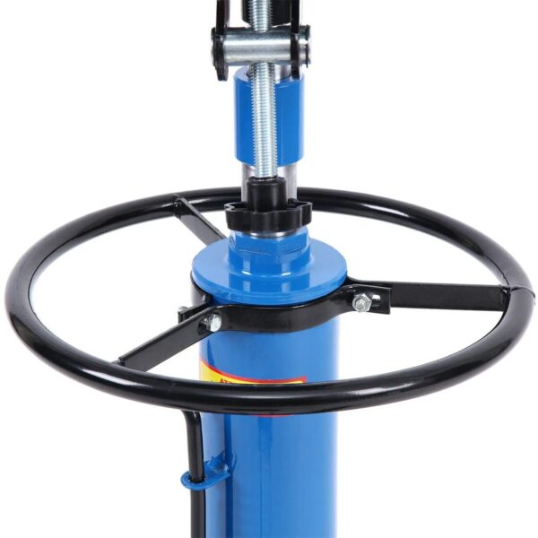 b709daf2884f4ffe991beb5d75364b0d 1660 Pounds Hydraulic Car Transmission Jack Vertical Lift with 360° Swivel Wheel Pedal ,Blue,33"-70"(0.75Ton)