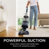 Rotator Pet Pro Lift-Away ADV Upright Vacuum with HEPA Filter, DuoClean PowerFins HairPro and Odor Neutralizer Technology, Pet Hair Pickup, For Carpets & Hardfloors, Dark Grey, LA555
