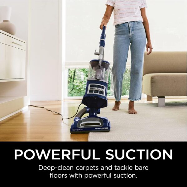 b726ed470cab4c75a9d62cad6d37902e Rotator Pet Pro Lift-Away ADV Upright Vacuum with HEPA Filter, DuoClean PowerFins HairPro and Odor Neutralizer Technology, Pet Hair Pickup, For Carpets & Hardfloors, Dark Grey, LA555