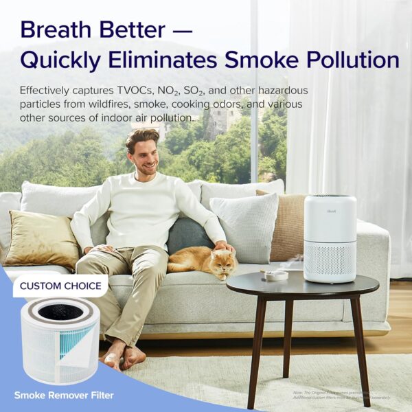 b86a1244a8434fa28c7aa580a1b8ff1f Air Purifier for Home Allergies Pets Hair in Bedroom & Standing Fan for Bedroom, 82ft CirculAir 120° Oscillating Fan