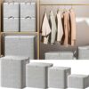 New portable non-woven zipper storage bag