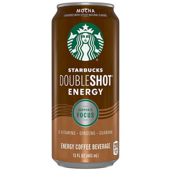 b8c4559f4b424932b07d85537a3b6038 Starbucks Doubleshot Energy Mocha Espresso Coffee, 15 oz Cans, 12 Pack