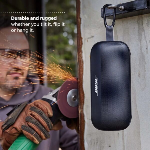 b93cbcd74f8a4dedae52403ce4f176d0 SoundLink Flex Bluetooth Speaker, Portable Speaker with Microphone, Wireless Waterproof Speaker for Travel, Outdoor and Pool Use, Black