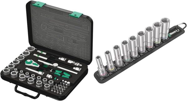 b9896349760640769171cf4f7edc2612 5003594001 8100 SB 2 Zyklop 3/8" Metric Ratchet Set ( Piece of 43)