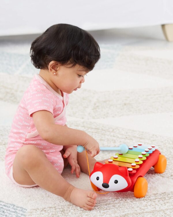 Skip Hop Explore and More Baby Fox Xylophone, Red