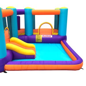 ALEKO Extra Large Inflatable Playtime Bounce House with Blower