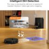 Qrevo Pro Robot Vacuum and Mop with FlexiArm Design Edge Mopping, Dynamic Hot Water Mop Washing and Auto Mop Drying, Intelligent Dirt Detection, 7,000 Pa Suction, Ideal for Carpets