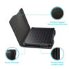 Renogy 100W 12V Monocrystalline off Grid Portable Foldable Solar Panel Suitcase Built-In Kickstand