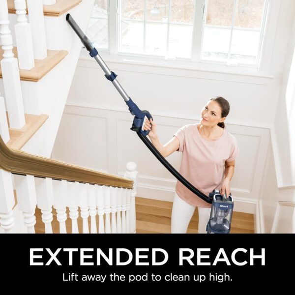 ba35372ea1714f7f92f2d286c0872e76 Rotator Pet Pro Lift-Away ADV Upright Vacuum with HEPA Filter, DuoClean PowerFins HairPro and Odor Neutralizer Technology, Pet Hair Pickup, For Carpets & Hardfloors, Dark Grey, LA555