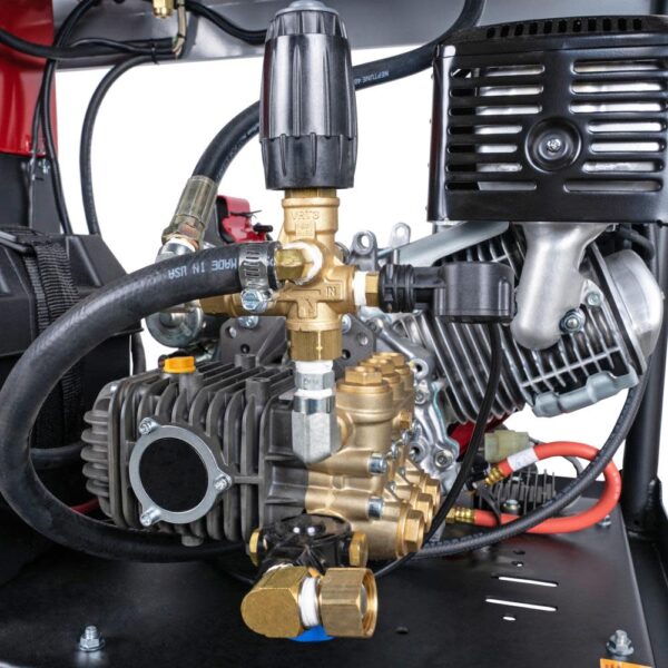 bacb644b01824b34a7295ab02d4d37ea Big Brute 4000 PSI at 4.0 GPM VANGUARD V-Twin with COMET Triplex Plunger Pump Hot Water Professional Gas Pressure Washer