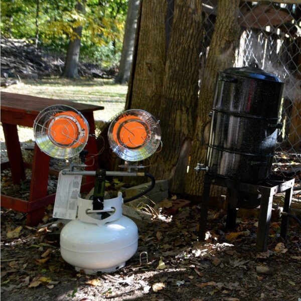 badf627b7b4a4c4cb8f68d577f765a5e Mr. Heater Tank Top 30000 BTU Radiant Propane Space Heater MH30T