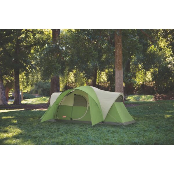 bb1e144b265c4b548afe3affcda5a575 Coleman Montana 8-Person Dome Tent, 1 Room, Green