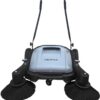 Walk-Behind Outdoor Hand Push Floor Sweeper - 5.25 Gallon Capacity - 25.5" Sweeping Width - Sweeps up to 27,900 ft² / Hour, Grey