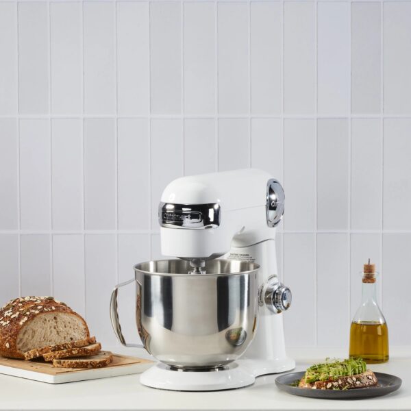 Cuisinart Precision Master 5.5-Quart Stand Mixer, White