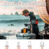 Portable Power Station Explorer 240, 240Wh Backup Lithium Battery, 110V 200W Pure Sine Wave AC Outlet, Solar Generator