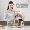VIVOHOME 6 Speed Tilt Head Electric Champagne