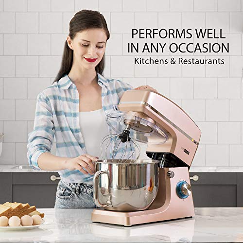bc76565653d048549af69353adf9585a VIVOHOME 6 Speed Tilt Head Electric Champagne