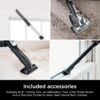 Rotator Pet Pro Lift-Away ADV Upright Vacuum with HEPA Filter, DuoClean PowerFins HairPro and Odor Neutralizer Technology, Pet Hair Pickup, For Carpets & Hardfloors, Dark Grey, LA555