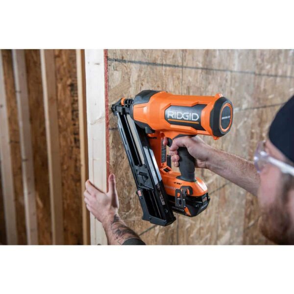 18V Brushless Cordless 30-Degree Framing Nailer Kit with 4.0 Ah Battery and Charger R09895KN