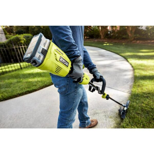 ONE+ 18V Brushless 15 in. Cordless Attachment Capable String Trimmer with 4.0 Ah Battery and Charger P20110