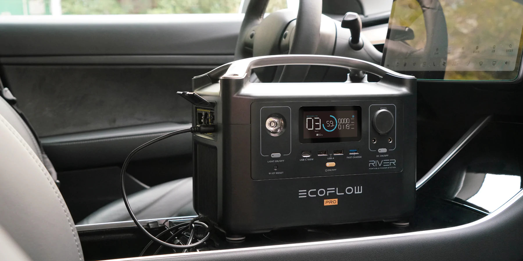 ECOFLOW RIVER PRO PORTABLE POWER STATION 600W 720WH EFRIVER600PRO-AM