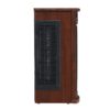 Duraflame Portable Electric Infrared Quartz Oscillating Tower Heater, Cherry
