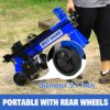 BILT HARD Log Splitter 6.5 Ton, Wood Splitter Electric Powered 15Amp with Hydraulic Ram