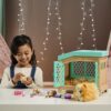 Soft interactive guinea pig and her cage, 20+ sounds and reactions