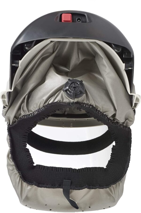 bdb8fd09d30142fe97ecc53a9bdd05a3 AIR/PRO Respirator and Face Shield Protection, Black, 230V