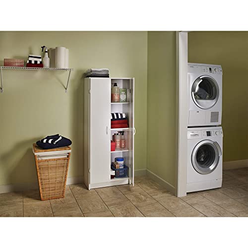 bdb9029a6fe94fad97fdaecbb65e8be2 ClosetMaid Pantry Cabinet Cupboard with 2 Doors, Adjustable Shelves, for Kitchen, Laundry or Utility Room