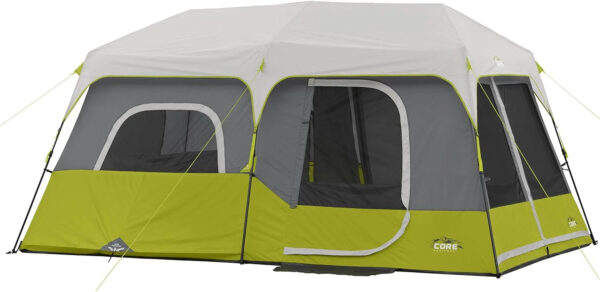 9 Person Instant Cabin Tent - 14' x 9', Green (40008)