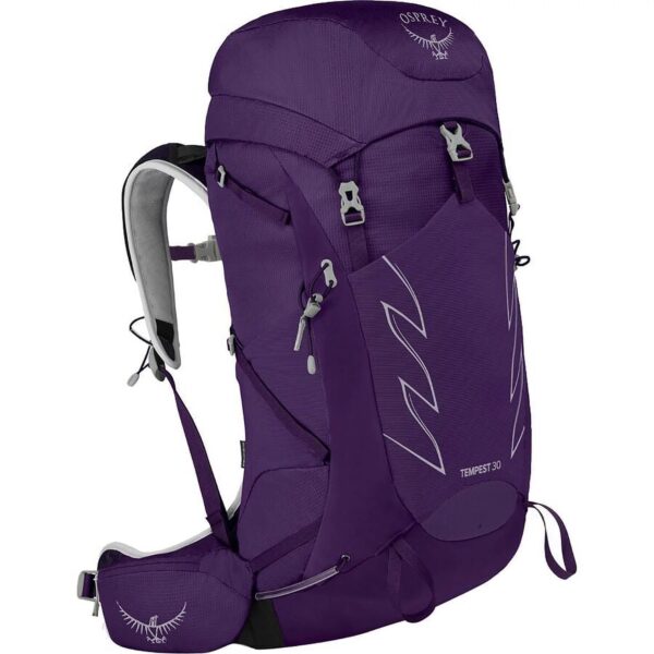 Osprey Tempest 30L Women's Hiking Backpack with Hipbelt, Violac Purple, WXS/S