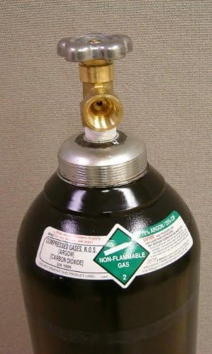 be5907b3bab049deae604cd6ab845662 80 cu/ft 75% Argon 25% CO2 Welding Gas Cylinder Tank CGA 580 - FULL