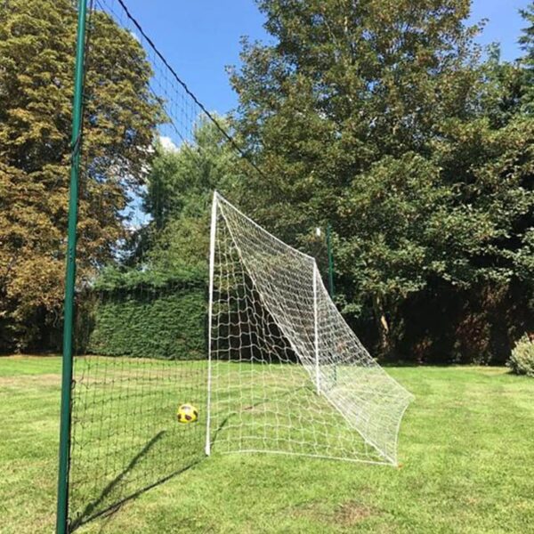 Open Goaaal JX-OGFL2 Soccer Practice Net Rebounder Backstop with Goal, Large