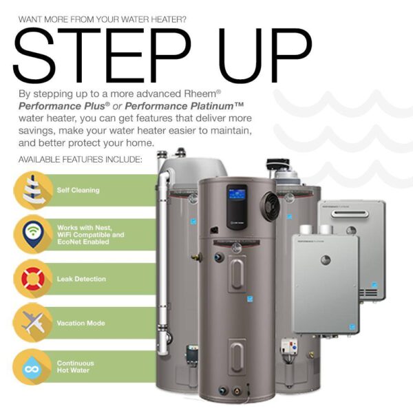 bf9b769954cb451184a74dcabed999a3 Rheem Performance 10 gal. 6-Year 2000-Watt Single Element Electric Point-Of-Use Water Heater XE10P06PU20U0