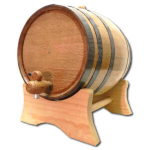 Thousand Oaks Barrel 5 gallon oak aging barrel with stand stopper and faucet