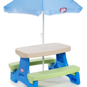 RUICHI Easy Store Jr. Play Table with Umbrella RUICHI
