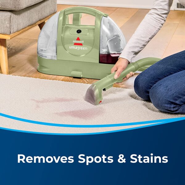 c14e8a878df44260a8b6c3a9b658d232 BISSELL Little Green Multi-Purpose Portable Carpet and Upholstery Cleaner, 1400B