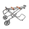 Universal Mobile Miter Saw Stand with Mounting Braces