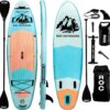Roc Inflatable Stand Up Paddle Boards 10 ft 6 in with Premium SUP Paddle Board Accessories, Wide Stable Design, Non-Slip Comfort Deck for Youth & Adults