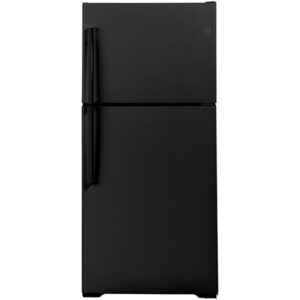 19.1 cu ft Top Freezer Black Refrigerator