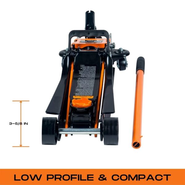 c1fa457cf98644e188d382aea1cd1fe0 2 Ton (4000 lbs) Floor Jack - Car Hydraulic Trolley Lift